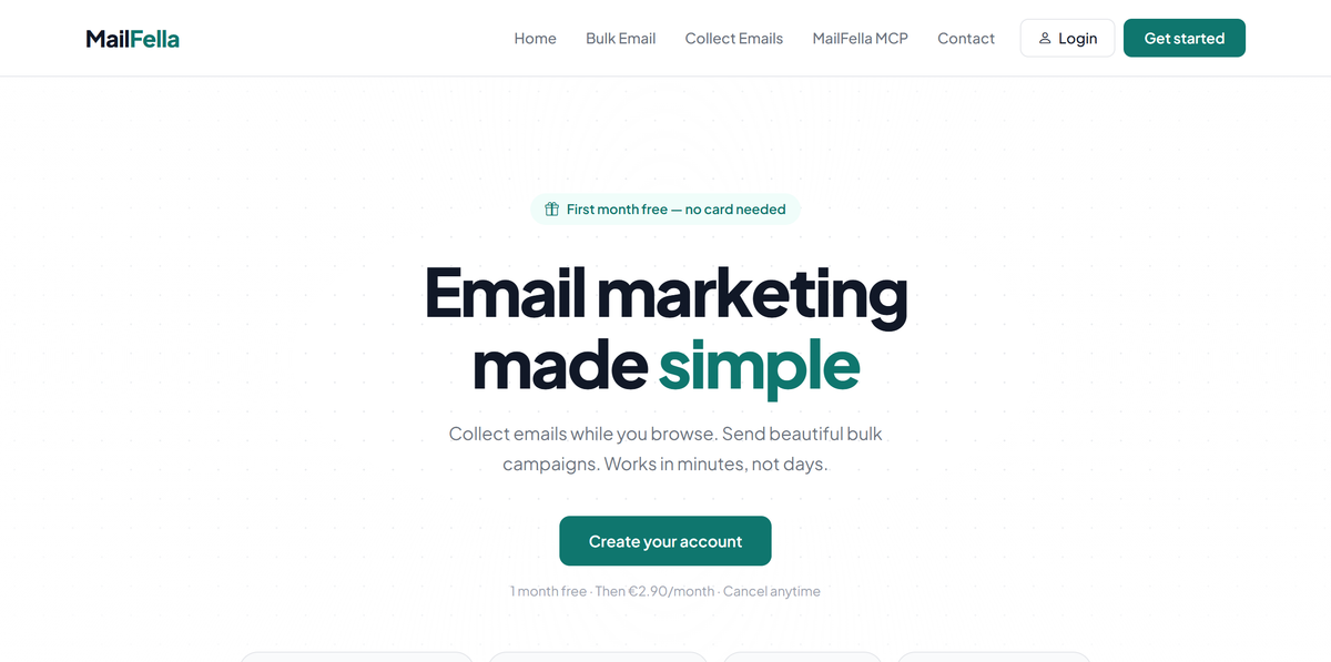 MailFella MCP screenshot